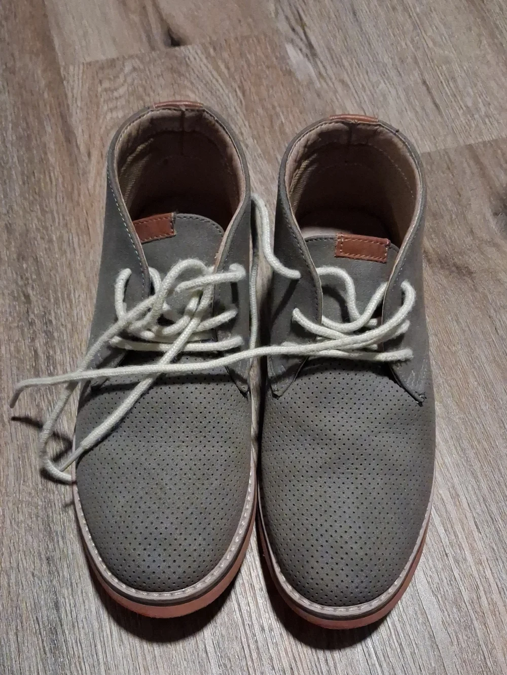 3 Men's Gray Steve Madden Lace-Up Casual Shoes